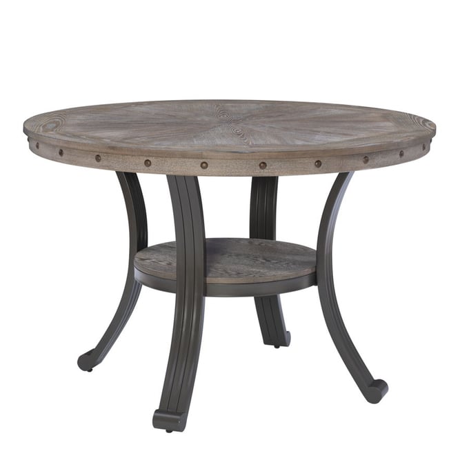 Powell Furniture Franklin Pewter Grey Dining Table PWL-D1283B20DT