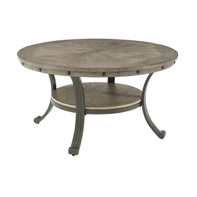 Powell Furniture Franklin Pewter Grey Cocktail Table PWL-D1338A20CT