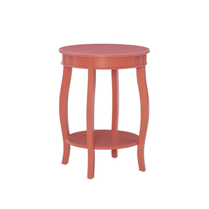 Powell Furniture Aura Coral Side Table PWL-D1359A20C