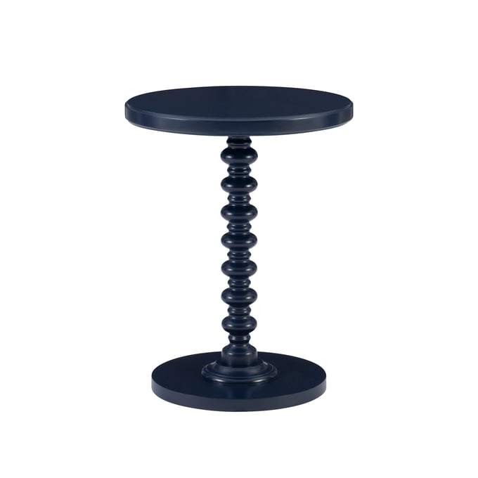 Powell Furniture Aurora Navy Blue Side Table PWL-D1361A20NB