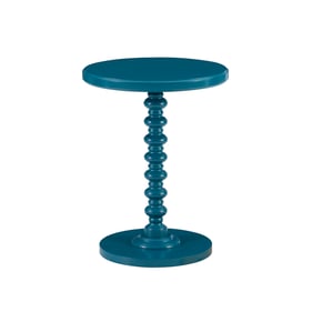 Powell Furniture Aurora Teal Side Table