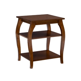 Powell Furniture Prismatic Hazelnut Side Table