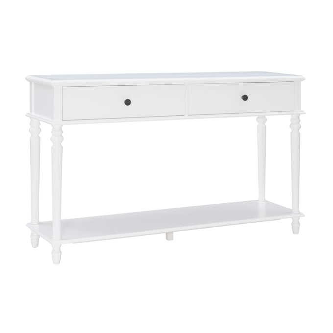 Powell Furniture Mcghie White Console Table PWL-D1417A21CW