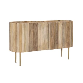 Powell Furniture Aubrielle Natural 2 Doors Console