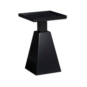 Powell Furniture Cecilia Black Side Table