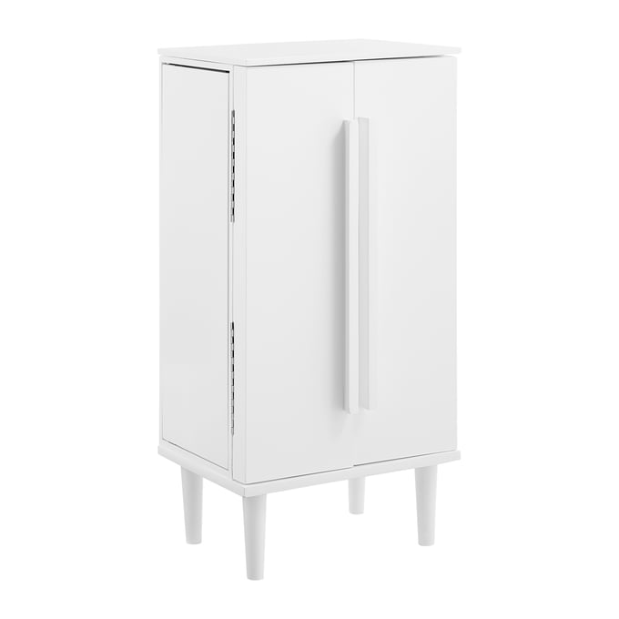 Powell Furniture Mekia White Jewelry Armoire PWL-D1506J23W