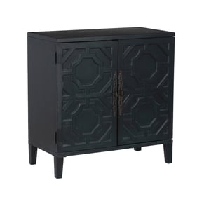 Powell Furniture St Barts Blue 2 Doors Accent Cabinet