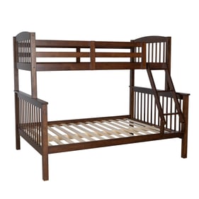 Powell Furniture Spader Chestnut Twin Full Bunk Bed