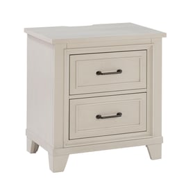 TOV Furniture Montauk White Night Stand