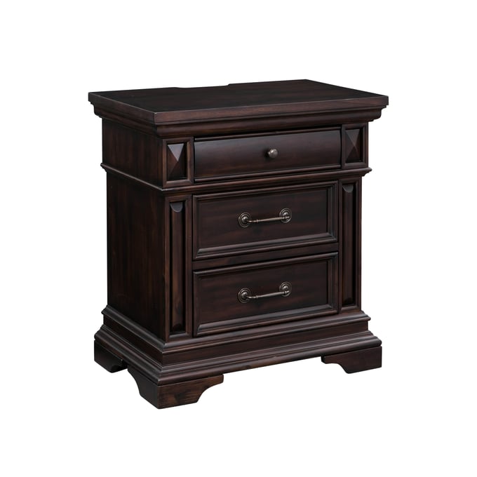 TOV Furniture Stamford Brown Night Stand REN-B921-50