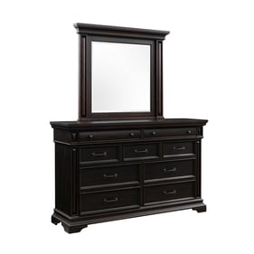 TOV Furniture Stamford Brown Dresser And Mirror