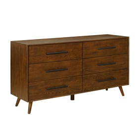 TOV Furniture Emery Walnut 6 Drawers Dresser