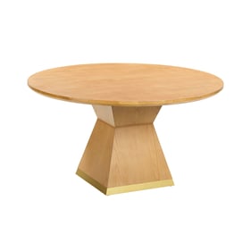 TOV Furniture Nolan Natural Round Dining Table