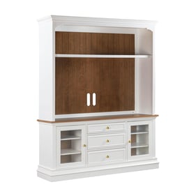 TOV Furniture Hudson White Entertainment Center