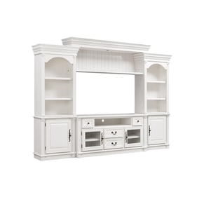 TOV Furniture Newport White Entertainment Center