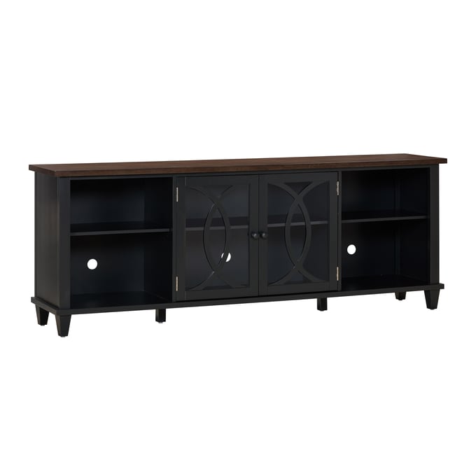 TOV Furniture Presby Brown Charcoal 80 Inch TV Console REN-E8041-80