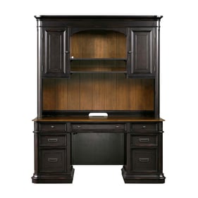 TOV Furniture Roanoke Black Cherry Credenza and Hutch