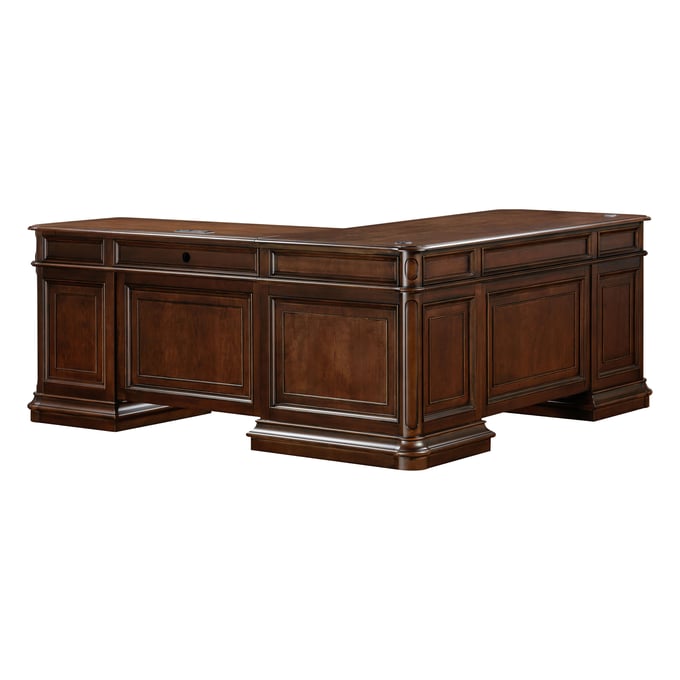 TOV Furniture Roanoke Cherry L Desk REN-H361-50-55