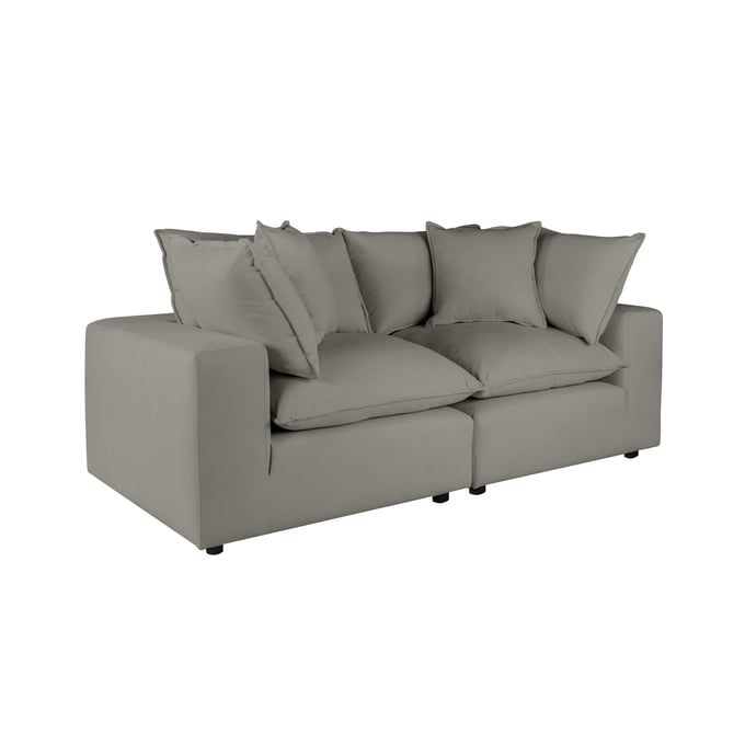 TOV Furniture Cali Slate Modular Loveseat REN-L0090-LS