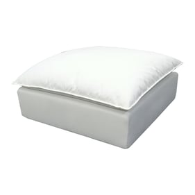 TOV Furniture Cali Pearl Fabric Ottoman