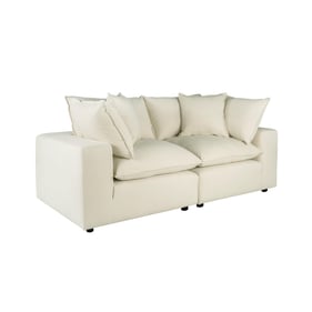 TOV Furniture Cali Natural Modular Loveseat