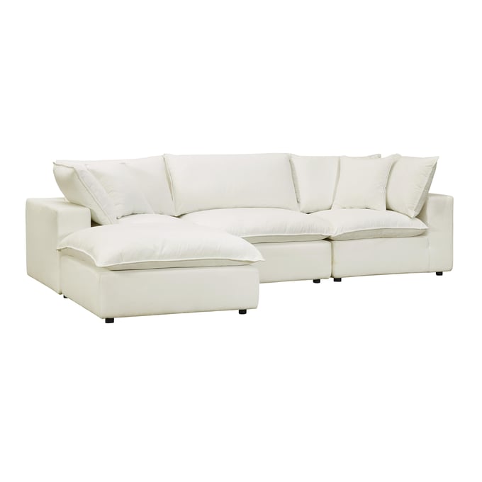 TOV Furniture Cali Natural Modular 4pc Sectional REN-L0094-SEC