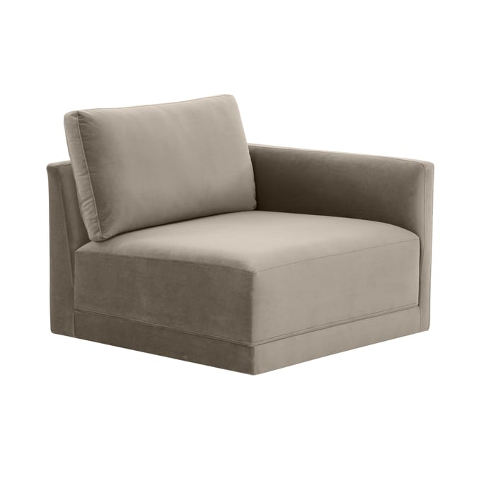 TOV Furniture Willow Taupe RAF Corner Chair REN-L03110-RC