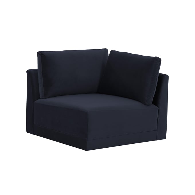 TOV Furniture Willow Navy Corner Chair REN-L03130-W