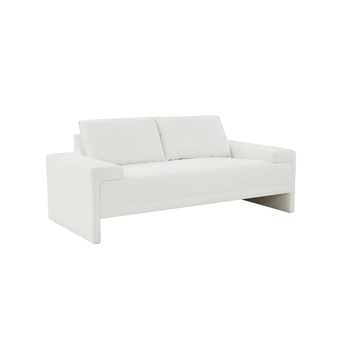 TOV Furniture Maeve White Loveseat REN-L04012