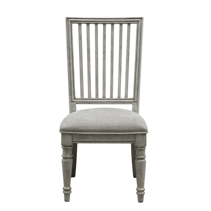 2 Pulaski Madison Ridge Gray Dining Side Chairs RH-P091-DR-K6