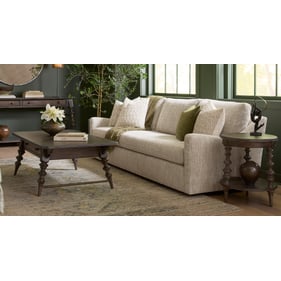 Pulaski Revival Row Brown 3pc Coffee Table Set