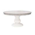 Higgins Street Round Dining Table with an Urn Shaped Pedestal Base