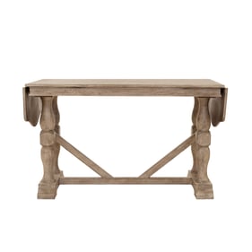 Pulaski Higgins Street Brown Gathering Trestle Table