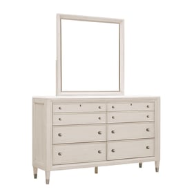 Pulaski Ashby Place Natural Dresser and Mirror