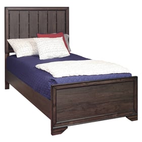 Samuel Lawrence Granite Falls Espresso Brown Twin Panel Bed