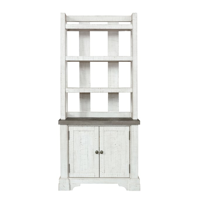 Samuel Lawrence Valley Ridge White Desk with Bookcase Hutch RH-S786-934-DSKBCK