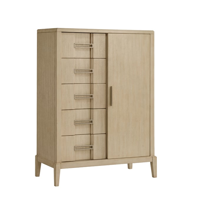 Samuel Lawrence Kendall Natural Sliding Door Chest with Drawers RH-S952-041