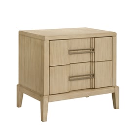 Samuel Lawrence Kendall Natural 2 Drawers Nightstand