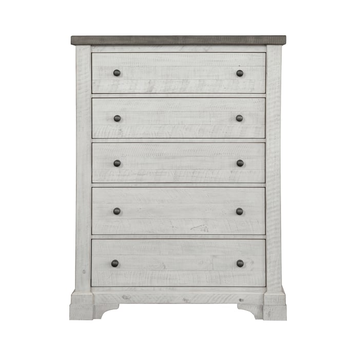 Samuel Lawrence Valley Ridge White 5 Drawers Chest RH-S786-040