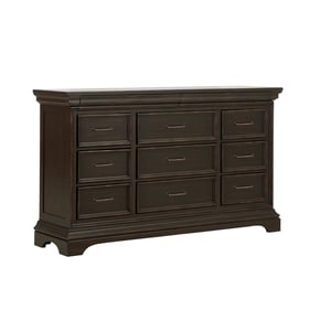 Pulaski Caldwell Brown 11 Drawers Dresser