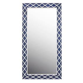 Pulaski Blue Rectangle Floor Mirror