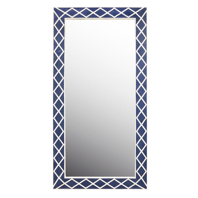 Pulaski Blue Rectangle Floor Mirror RH-P301547