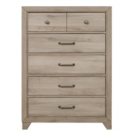 Samuel Lawrence River Creek YBR Natural Kids 5 Drawers Vertical Chest