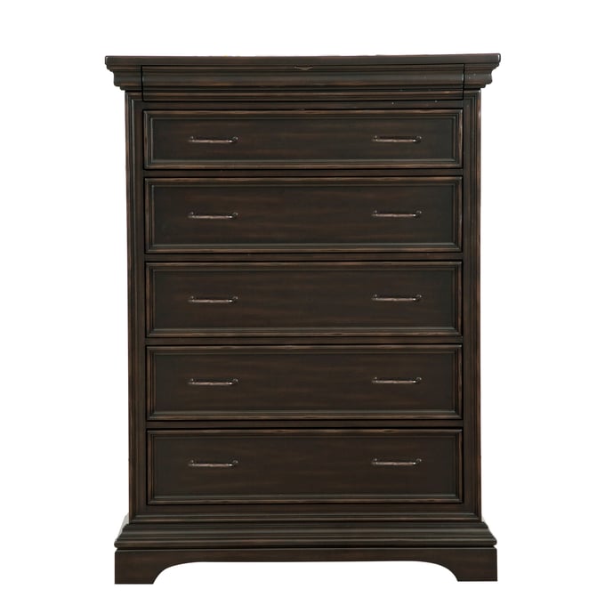 Pulaski Caldwell Brown 6 Drawers Chest RH-P012124