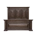 Woodbury California King Panel Bed in Cowboy Boots Brown