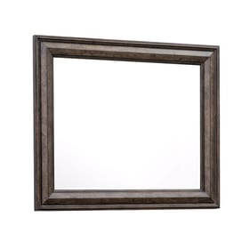 Pulaski Woodbury Brown Rectangular Mirror