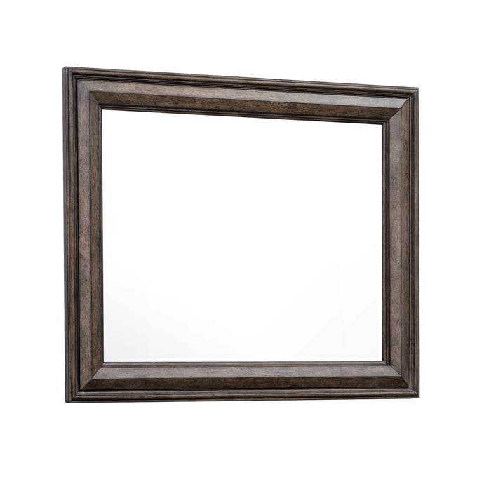 Pulaski Woodbury Brown Rectangular Mirror RH-P351110