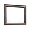 Woodbury Rectangular Mirror in Cowboy Boots Brown