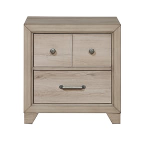 Samuel Lawrence River Creek YBR Natural Youth 2 Drawers Nightstand with USB