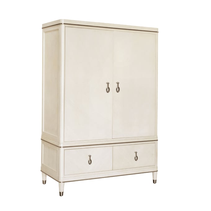 Pulaski Grace White Armoire with Storage Drawers RH-P377120